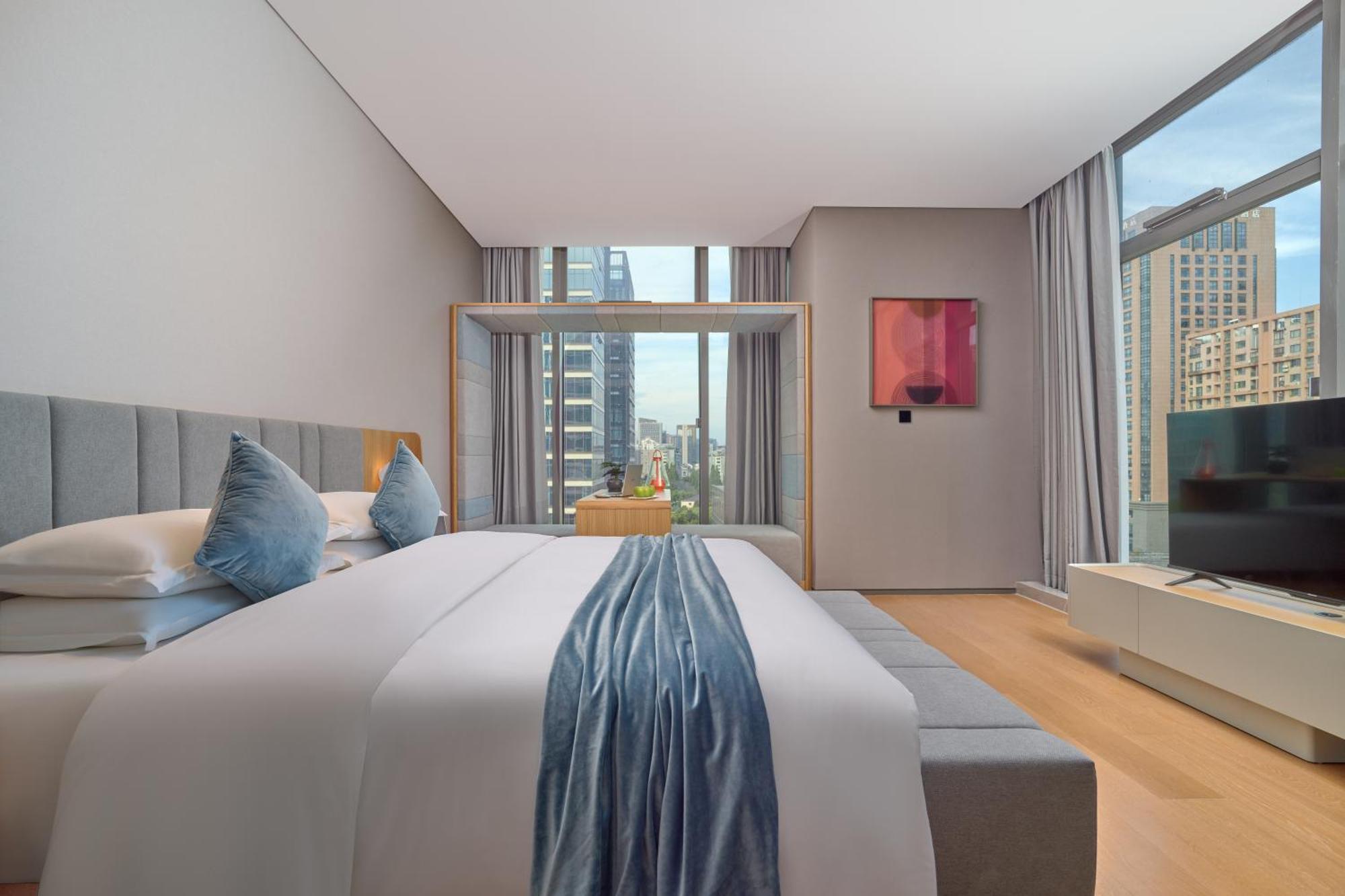 Pagoda Hotel Hangzhou Binjiang Екстер'єр фото