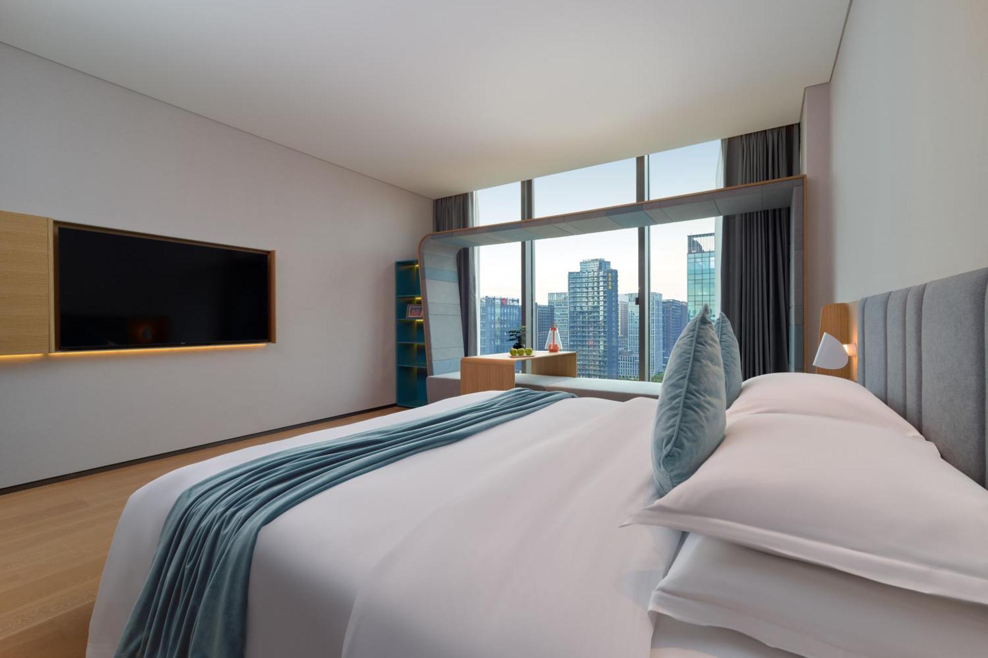 Pagoda Hotel Hangzhou Binjiang Екстер'єр фото