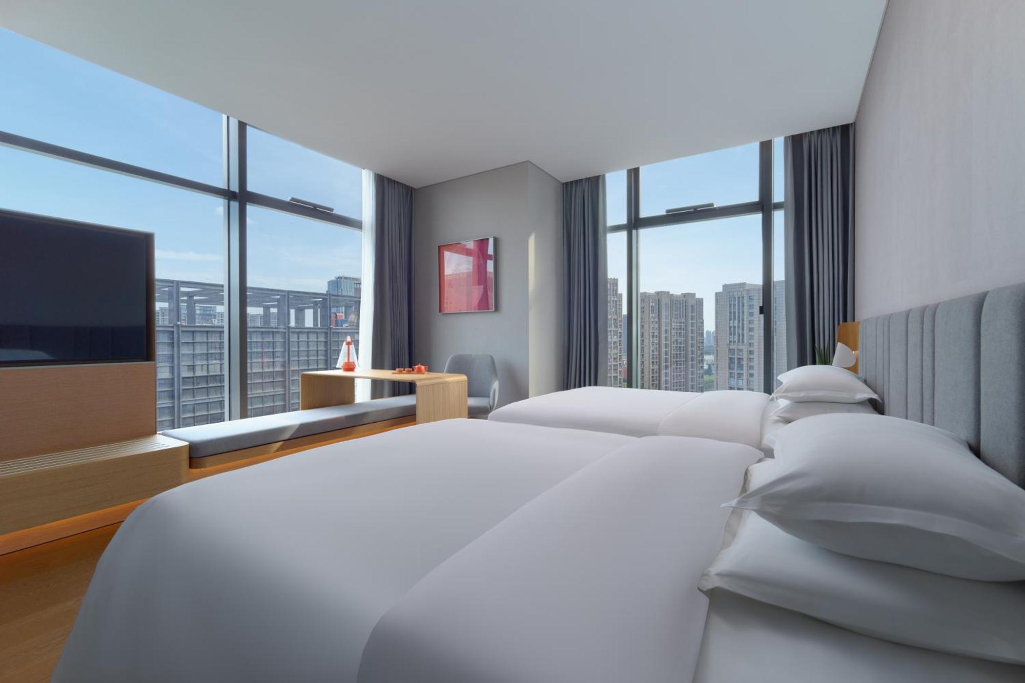 Pagoda Hotel Hangzhou Binjiang Екстер'єр фото