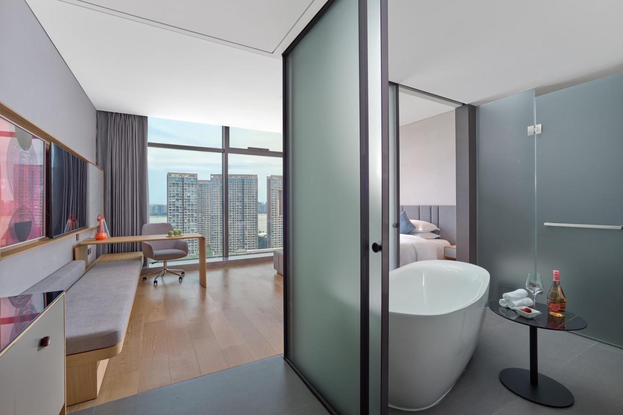 Pagoda Hotel Hangzhou Binjiang Екстер'єр фото